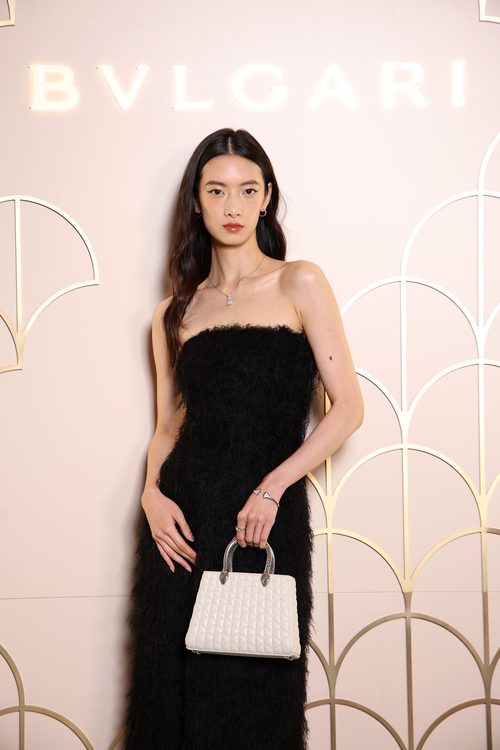 PARIS, FRANCE - SEPTEMBER 30: Cici Xiang attends Bvlgari Calla Collection Launch as part of the Paris Fashion Week on September 30, 2024 in Paris, France. (Photo by Daniele Venturelli/Getty Images for Bvlgari)